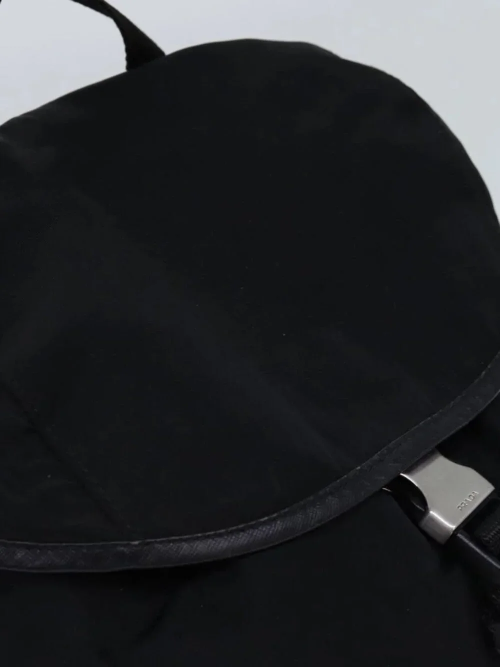 PRADA Backpack Nylon Black Auth 76576 - Picture 7 of 16